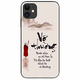 Ốp lưng in cho Iphone 11 Mẫu Vô Thường Bước Chân