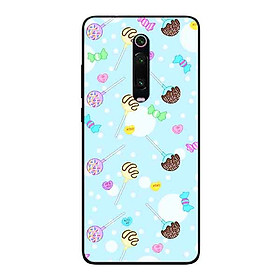 Ốp Lưng in cho Xiaomi Redmi K20 Pro Mẫu Họa Tiết Kẹo Ngọt - Hàng Chính Hãng
