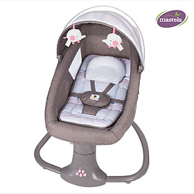Nôi điện cho bé điều khiển từ xa và nhạc trắng ru ngủ Mastela 8104 / 8106 - Nôi cho bé sơ sinh nằm ngủ và chơi
