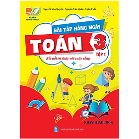 Sách - Bài tập hằng ngày Toán 3 tập 1 (Kết nối tri thức với cuộc sống)