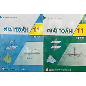 ￼Sách - (Combo 2 tập ) Giải toán 11