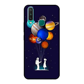 Ốp Lưng in cho Vivo Y15 Mẫu Du Hành 3 - Hàng Chính Hãng