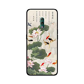 Ốp Lưng in cho Oppo K3 Mẫu Tranh Cá Koi - Hàng Chính Hãng