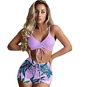 Bikini Đùi 2 Mảnh Co Dãn 4 Chiều Phong Cách Năng Động