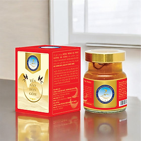 [Hộp 1 Hũ] Tổ Yến Chưng Đông Trùng Hạ Thảo (Ăn Kiêng) - Yến Sào Hòn Gốm Khánh Hoà - HGK NEST