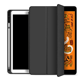 Bao Da TPU Dành Cho iPad Air/ Air2/ Pro 9.7inch/ The New 2017/ 9.7inch 2018 Có Smart Cover Và Khe Đựng Bút Cảm Ứng - Hàng Nhập Khẩu