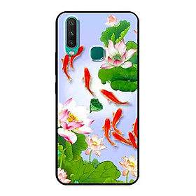 Ốp Lưng in cho Vivo Y15 Mẫu Đàn Cá Koi - Hàng Chính Hãng