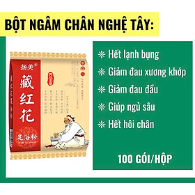 Thảo Dược Ngâm Chân Dành Cho Người Đau Khớp, Mất Ngủ Giúp Hết Tê Buồn Tay Chân, Giải Tỏa Căng Thẳng Hộp 100 Túi Lọc