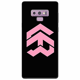 Ốp lưng in cho Samsung Note 9 Mẫu Năm Đen Hồng