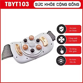 Đai Massage Bụng Hỗ Trợ tan Mỡ Bụng, Xoa Bóp Cùng Lúc Làm Nóng, Mát Xa Cổ Vai Lưng Đùi