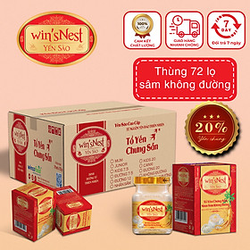 Thùng 72 lọ Yến Sào win