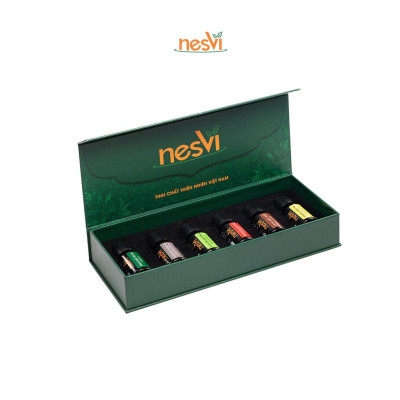 Tinh dầu Tràm nguyên chất chai tròn 10ml Nesvi Cajeput Extract Made in Vietnam