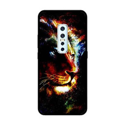 Ốp Lưng in cho Vivo V17 Pro Mẫu Sư Tử Nhiều Màu - Hàng Chính Hãng