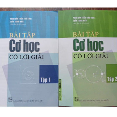 Sách - Bài tập cơ học có lời giải Tập 1 (OB)
