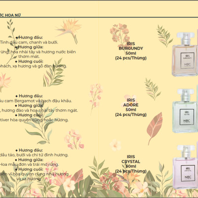 Nước hoa nữ Iris Adore 50ml