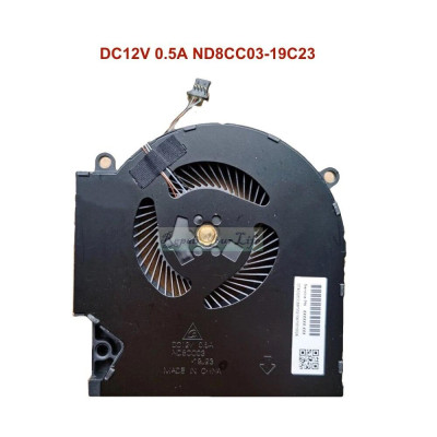 【 Ready stock 】12V CPU GPU Cooling Fan For HP OMEN 15-EK TPN-Q236 Fans Cooler Radiator M04216-001 ND8CC02-19j22 19j23 M04215-001 ND8CC03-19C23