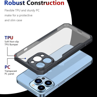 Ốp lưng chống sốc cho iPhone 14 / 14 Plus / 14 Pro / 14 Pro Max hiệu Xundd Fitted Armor Case trang bị túi khí bảo vệ góc, gờ bảo vệ camera - Hàng nhập khẩu