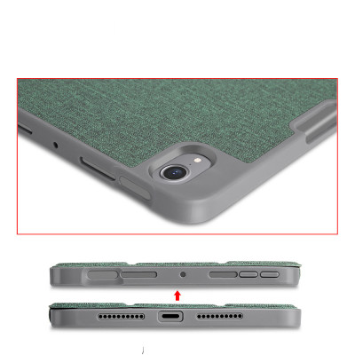 Bao da chống sốc cho iPad Mini 7 2024 hiệu Mutural có ngăn để bút - Hàng chính hãng