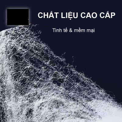 6 Bông Lọc Bể Cá Hoàng Nam Trắng 60x13cm - Vật Liệu Lọc Nước Hồ Cá Cao Cấp