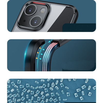 Ốp Lưng Trong Suốt Dành Cho Iphone 14/ 14 Plus/ 14 Pro/ 14 Pro Max Mocolo K02 Bayer Duo- Hàng Chính Hãng