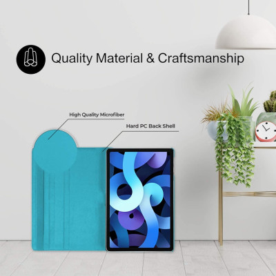 Bao da xoay 360 độ cho iPad Mini 6 2021 hiệu HOTCASE chống bụi chấm thấm tiện lợi. cơ chế Smartsleep - Hàng nhập khẩu