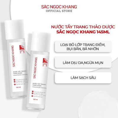 Combo 3 nước tẩy trang Sắc Ngọc Khang 145ml