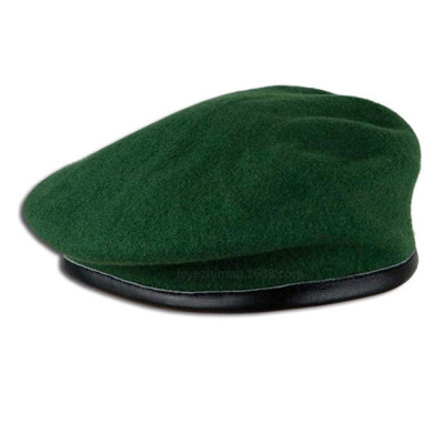 Mũ nồi_mũ beret viền da thật cao cấp