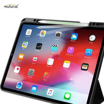 Bao da cho iPad Pro M4 11inch 2024 chính hãng Mutural chống sốc - Hàng nhập khẩu ( Tặng kèm kính cường lực Nillkin ) - Hàng nhập khẩu