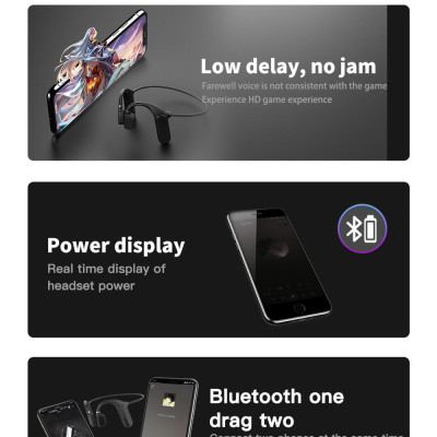 CINCATDY Tai Nghe Gaming True Wireless Earbuds Headphone Bluetooth V5.0 Phiên Bản Nâng Cấp Headset MD04