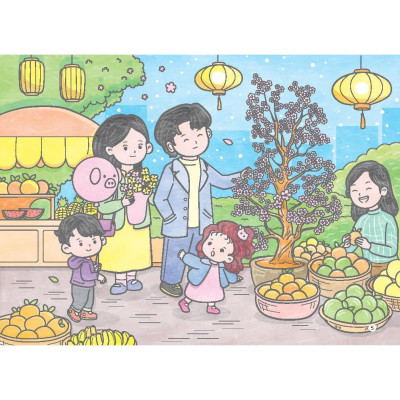 Sách Tô Màu - Tết Và Lễ Hội Truyền Thống Việt Nam - Minh Thắng