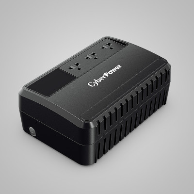 Bộ lưu điện UPS CyberPower BU600E - 600VA / 360W -  Tích hợp công nghệ ổn áp AVR, Công nghệ tiết kiệm điện GreenPower, công nghệ Line Interactive - Hàng chính hãng