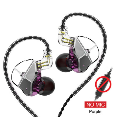 Tai nghe kết hợp với Mic HIFI Màn hình DJ nhét tai thể thao có 2 chân 0,75mm TRN ST1 1DD 1BA có mic