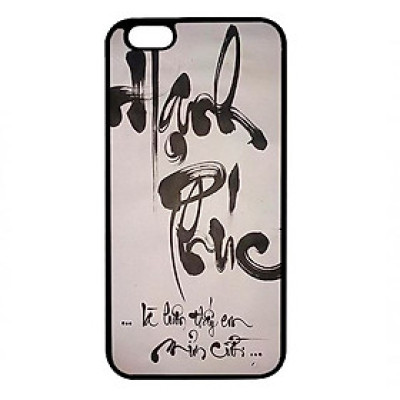 Ốp lưng cho iPhone 6s Plus thư pháp 28 - Hàng chính hãng