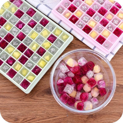 Combo 2 Khay Làm Đá Silicon 96 ô khay làm thạch rau câu 96 viên nhựa cao cấp