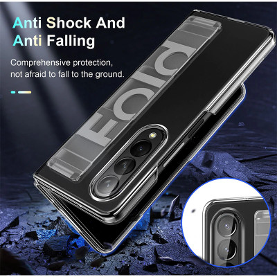 Ốp lưng chống sốc đeo tay cho Samsung Galaxy Z Fold 3 / Z Fold 4 / Fold 5 Fold 6 5G có đai đeo hand trap chống rơi rớt hiệu HOTCASE Luxury Silicone Wristband Case - chất liệu cao cấp, thiết kế thời trang sang trọng có đai đeo tay an toàn - Hàng nhập khẩu