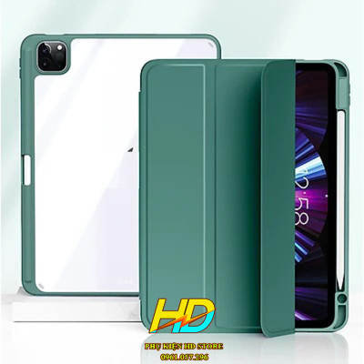 Bao Da Cao Cấp Dành Cho iPad Mini 6 (iPad Mini 2021) Chính Hãng Mutural Folio Case Lưng Trong Suốt, Chống Sốc, Có Ngăn Đựng Bút Tiện Lợi - Hàng Chính Hãng
