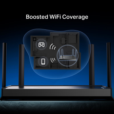 Bộ phát Router WIFI 7 TP-Link Archer BE230 | Chuẩn WIFI 7 băng thông BE3600 / 2 băng tần 2.4 & 5.0 GHz | EasyMesh | Phủ sóng rộng | Bảo hành 2 năm | Hàng Chính Hãng